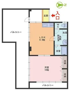 コーポ豊島【2階】の間取り