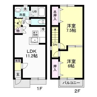 メゾン・フォーリア IIの間取り