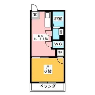白石ビル【3階】の間取り