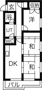 CASAオクムラ【5階】の間取り
