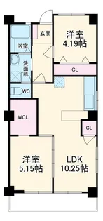 第3サンハイツ大森【3階】の間取り