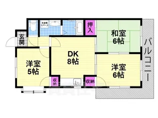 メゾン・ローゼ【2階】の間取り