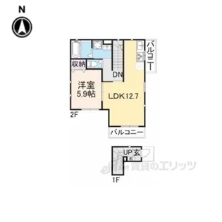 よしの庄【2階】の間取り