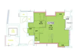 Tasso長町南【2階】の間取り