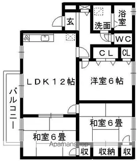 Jハウス【2階】の間取り