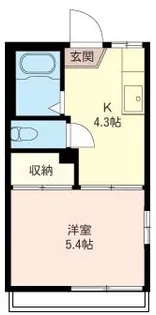 セラブール八景【2階】の間取り