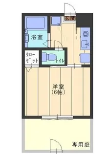 第三六親荘【2階】の間取り