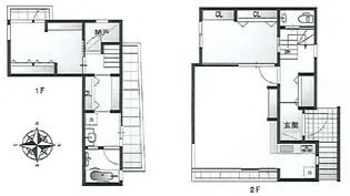 Casa MK カーサエムケーの間取り