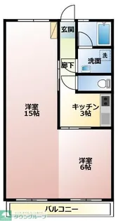 昭和ハイツ三千鶴【2階】の間取り
