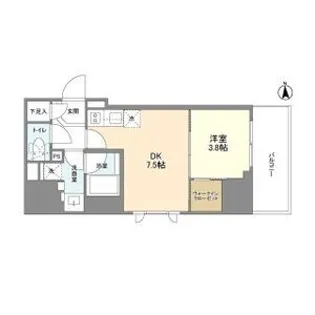 ルフォンプログレ堺筋本町タワーレジデンス【14階】の間取り