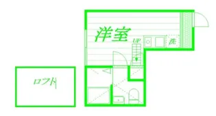 ベイルーム和田町【1階】の間取り