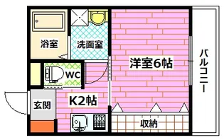 Sourire安芸中野駅前【1階】の間取り