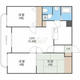 リラヒルズ【2階】の間取り