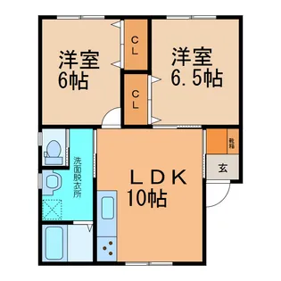 LienV【2階】の間取り