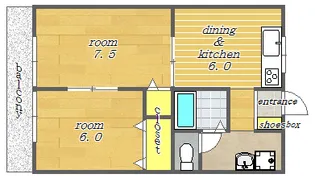 アミュ【3階】の間取り