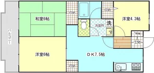 ウィステリアハウス【1階】の間取り