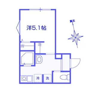 サークル ヴィラ日進【2階】の間取り