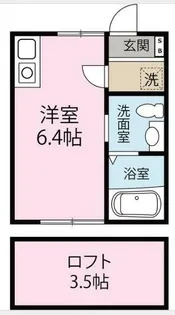カーサ・デ・ソル横濱【2階】の間取り
