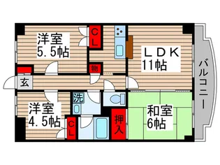グレ-スヴィラ【2階】の間取り