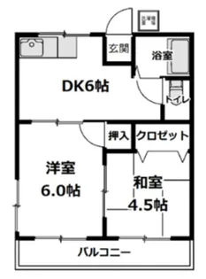第3秀美コーポ【2階】の間取り