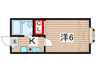 グレ-トバレ-北綾瀬【2階】の間取り