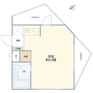 アーヴィンヒルズ藤沢【2階】の間取り