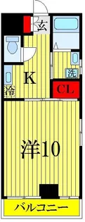 第8横土ビル【4階】の間取り