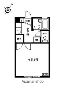 エトワールハイツ【1階】の間取り