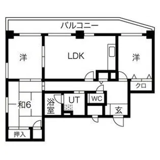 第5梅野ビル【5階】の間取り