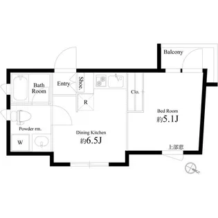 メゾンヒルズ428【3階】の間取り