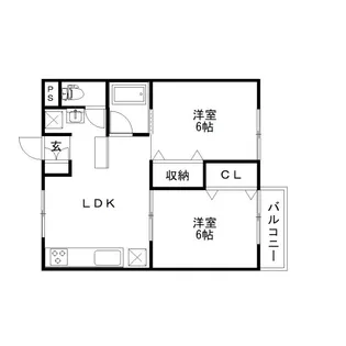 DSマンション【1階】の間取り