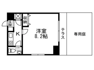 ライオンズマンション大島【1階】の間取り