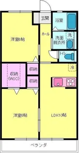 レトア国府 C【1階】の間取り