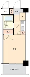 モナークマンション武蔵新城第2【5階】の間取り