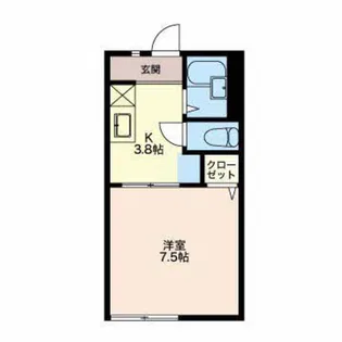 カサヴェルデ【1階】の間取り