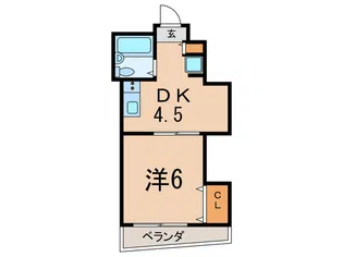 PIER目黒本町【2階】の間取り