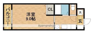 アストラヘリオス【1階】の間取り