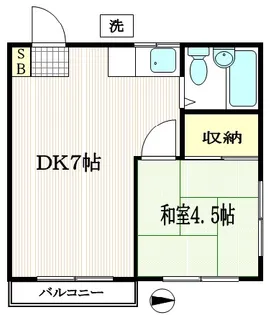 コーポフレンド【3階】の間取り