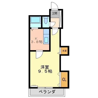 ウエルカム【2階】の間取り