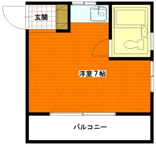 広島県広島市西区庚午中4【マンション】の間取り