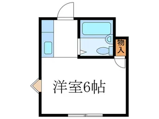 ロッシングハウス宝里【2階】の間取り