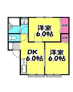 キャネックス・リナ【2階】の間取り