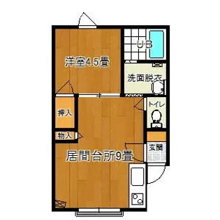 エクセレントホーム【2階】の間取り