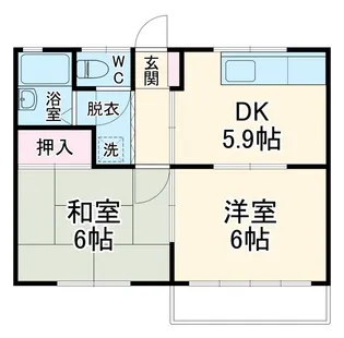 アーバン21【2階】の間取り