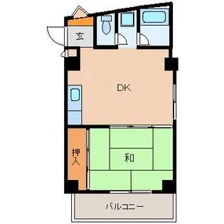 ノースヒルズ北泉田【2階】の間取り