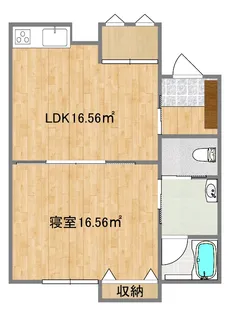 セレーナ【1階】の間取り