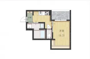 Comfort三吉南【3階】の間取り