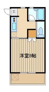 東京都練馬区石神井町7【アパート】の間取り