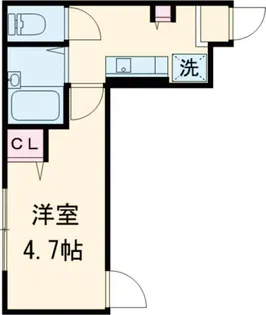 東京都葛飾区東四つ木4【アパート】の間取り