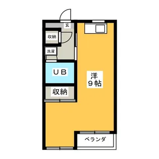 青島ハイツ【1階】の間取り
